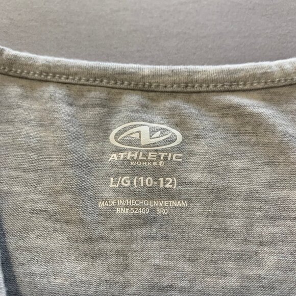 Athletic Works Xersion Girls Shirts Active Quick Dri Size 10/12 Rash Guard Red - Picture 12 of 13